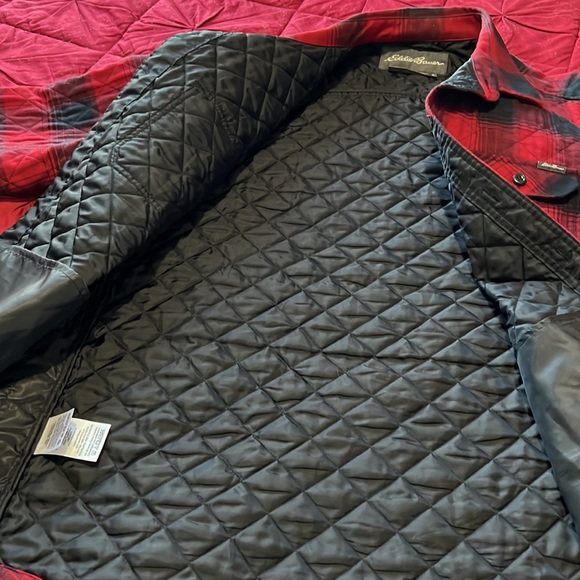 Eddie Bauer lined shirt - Picture 4 of 4